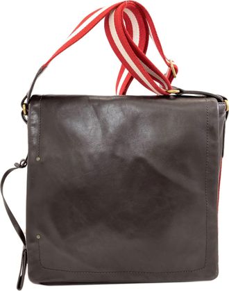 Bally Leather Shoulder Bag (Pre-Owned)