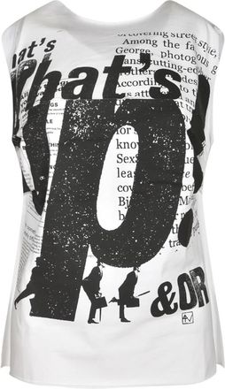Moschino Stijlvolle Truien Collectie - Dames - Tops zonder mouwen - Veelkleurig - XL - Tops