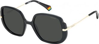 Polaroid Womens PLD-6181-S-KB7 PLD 6181 53 S KB7 Sunglasses - Grey - One Size