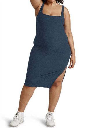 Beyond Yoga Spacedye Icon Midi Dress - Plus Size In Nocturnal Navy