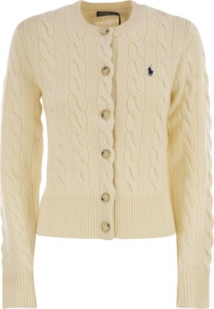 Polo Ralph Lauren Wool en Cashmere Cable Knit Cardigan