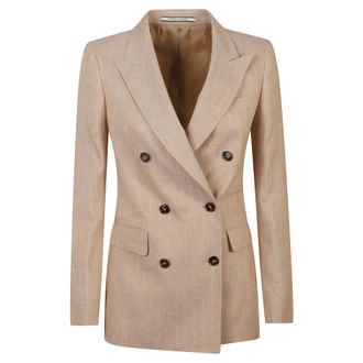 Tagliatore Blazers, female, Beige, Size: S Parigi Jacket