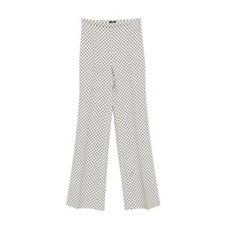 Elisabetta Franchi Broeken, Dames, Veelkleurig, L, Pantalone Palazzo