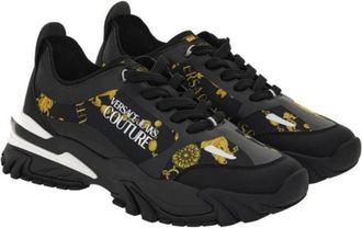 Versace Jeans Couture Sneakers - Heren - Sneakers - Zwart - 45 EU - Schoenen