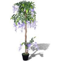 OEM Glicinia Artificial Con Maceta De 120 Cm - Crezuo