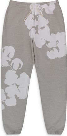 Denim Tears Grey Core Jumbo Wreath Sweatpant Grey