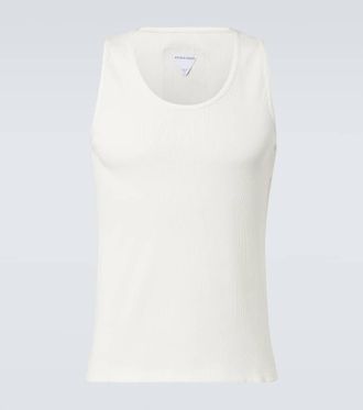 Bottega Veneta Cotton-blend jersey tank top