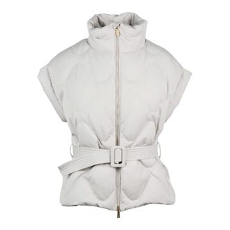 Eleventy Smanicato Vest - - Jackets - Donna - Bianco - S