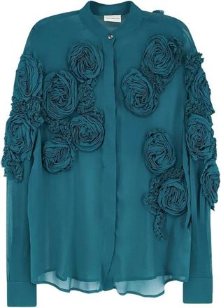 Dries Van Noten Chowsa Emb 3376 W.w.shirt Pet