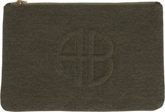 Anine Bing Clutches, female, Green, Size: ONE SIZE Lili Pouch