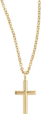 Made by Mary Full Cross Necklace in Gold Vermeil at Nordstrom