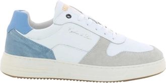 Cycleur de Luxe Cycleur de luxe Herenschoenen Lichtblauw Freewheel Z23 - Heren - Sneakers - Wit - 44 EU - Schoenen