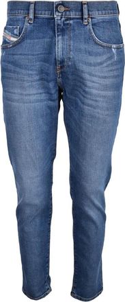 Diesel Denim Faded Stretch Jeans