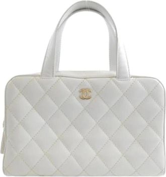 Chanel Pre-owned Wild Stitch Calf Handbag - Dames - Vintage Handtas - Wit - ONE Size - Vintage
