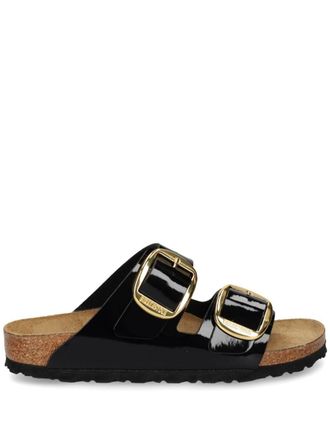 Birkenstock Sandali slides Arizona con fibbia - Nero