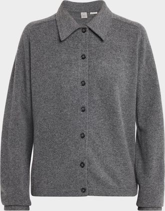 Toteme Raglan-Sleeve Cashmere Cardigan