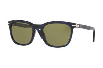 Persol Green Square Sunglasses PO3193S 10994E 55