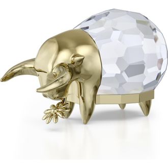 Swarovski Crystal Zodiac Figurine in Gold Tone-Taurus at Nordstrom