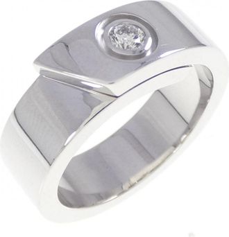 Cartier White Gold White Gold (18K) Band Ring (Pre-Owned)