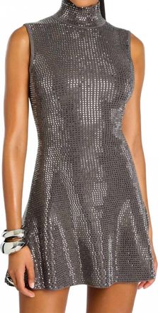 Retrof&ecirc;te Sonnet Embellished Dress In Dusk
