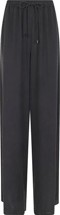 Max Mara Genero Pants - Dames - Wijde Broeken - Blauw - M - Broeken