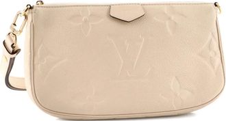 Louis Vuitton Multi Pochette Accessoires grote crossbodytas met monogramprint - Beige