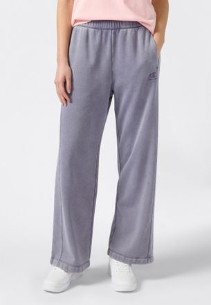 Champion Jogginghose CHAMPION ICONS Wash Wide Leg Pants, Damen, Gr. M, N-Gr, pmft, Obermaterial: 70% Baumwolle, 30% Polyester, Hosen Jogginghose, sportlicher S