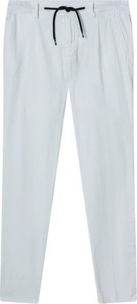 Mason's Slim-fit broeken - Heren - Slim Fit Broeken - Wit - S - Leer - Broeken
