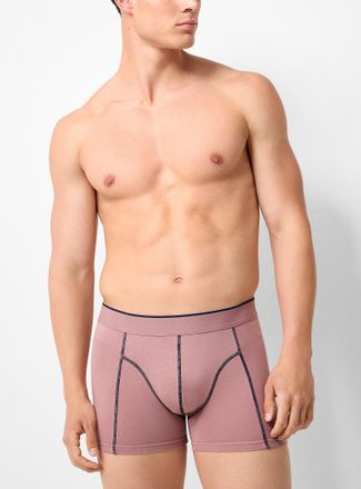 Le 31 Mens 3 contrast-seam trunk Organic cotton