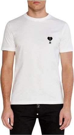 John Richmond Kodaki T-Shirt - Heren - T-shirts - Wit - L - Katoen - Tops