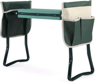 OEM Asiento De Jard&iacute;n 2 En 1 Con Bolsa Para Herramientas, Taburete De Jard&iacute;n Plegable Y Port&aacute;til (verde)