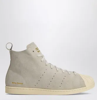 adidas Sneaker Superstar Hi Mist Stone/Wonder White/Gold Metallic