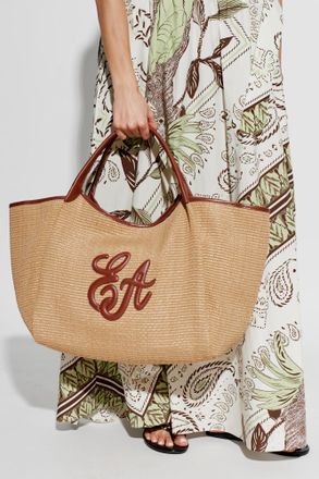 Emporio Armani Shopper Bag, Womens, Beige