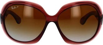 Ray-Ban Sunglasses, unisex, Brown, 60 MM, Modern Oversized Sunglasses Jackie Ohh II