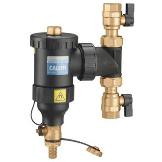 Caleffi Olla De Decantaci&oacute;n Thermador Dirtmag 1 F 3bar Orientable Con V&aacute;lvulas