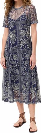Johnny Was Mesh Tee Dress In Vaelis