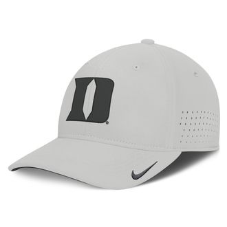 Nike Duke Sideline Practice Nike Mens Dri-FIT College Hat in Grey | NC530BBDU-3XB