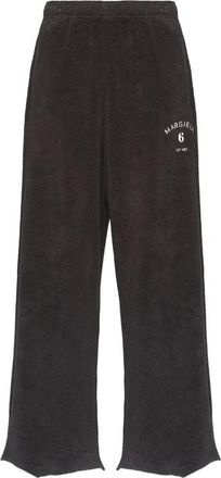 Maison Margiela Wijde Katoenen Joggingbroek - Heren - Sweatpants - Grijs - M - Katoen - Broeken