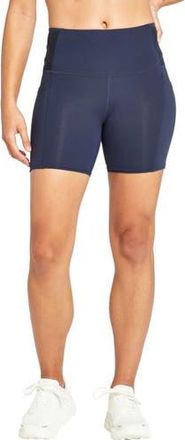 Oiselle Pocket Jger 5.25In Short - Womens in Ink Blue at Nordstrom, Size 10