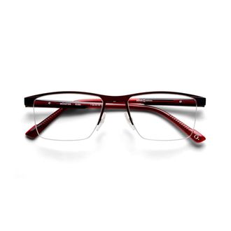 Etnia Barcelona Munster Semi-Rimless Eyeglasses with Bold Metal Frame