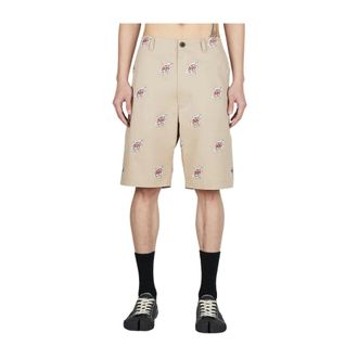 Junya Watanabe Casual Shorts, male, Beige, Size: S Roy Lichtenstein Shorts