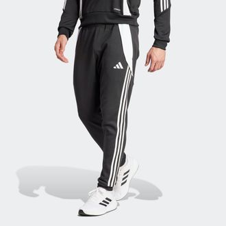 adidas Trainingshose ADIDAS PERFORMANCE TIRO24 SWPNT, Herren, Gr. L, N-Gr, schwarz-weiss (schwarz, wei&szlig;), Obermaterial: 70% Baumwolle, 30% Polyester, Hosen T