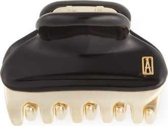 Alexandre de Paris Small Hair Clip in Black Gold at Nordstrom