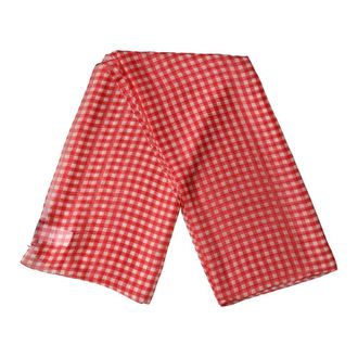 Dolce & Gabbana Foulard Scarf - female - Dolce & Gabbana - Silk Scarves - Red - ONE SIZE - Accessories