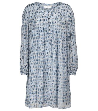 Isabel Marant Silorion tie-dye chiffon minidress