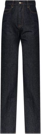 Balenciaga Straight-leg Jeans - Dames - Regular Fit Jeans - Blauw - W28 - Katoen - Jeans