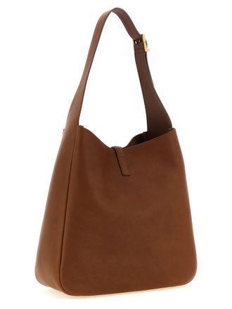 Saint Laurent Womens Brown Calfskin Shoulder Bag