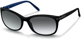 Rodenstock R3250 A Womens Sunglasses Black Size 56