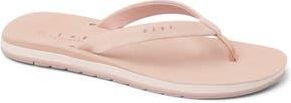 Reef Ojai Classic Slim Flip Flop Sandal in Blush Suede at Nordstrom Rack, Size 10