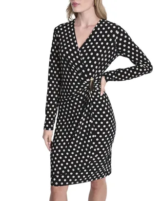 DKNY Dkny Wrap Dress